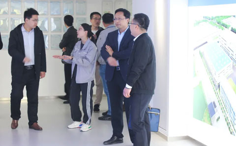 中共肥城市委办参观考察百联机械